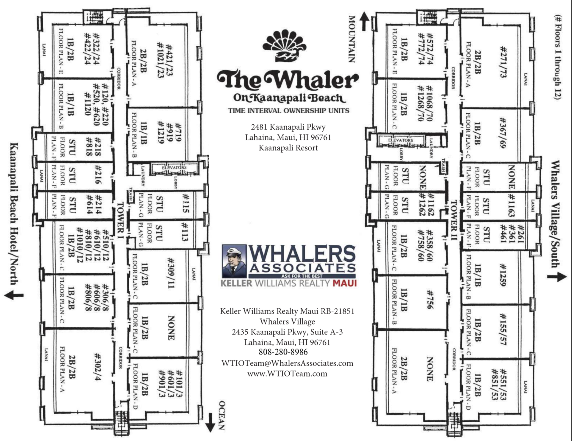 The Whaler on Kaanapali Beach Time Interval Sales Maui Luxury Real